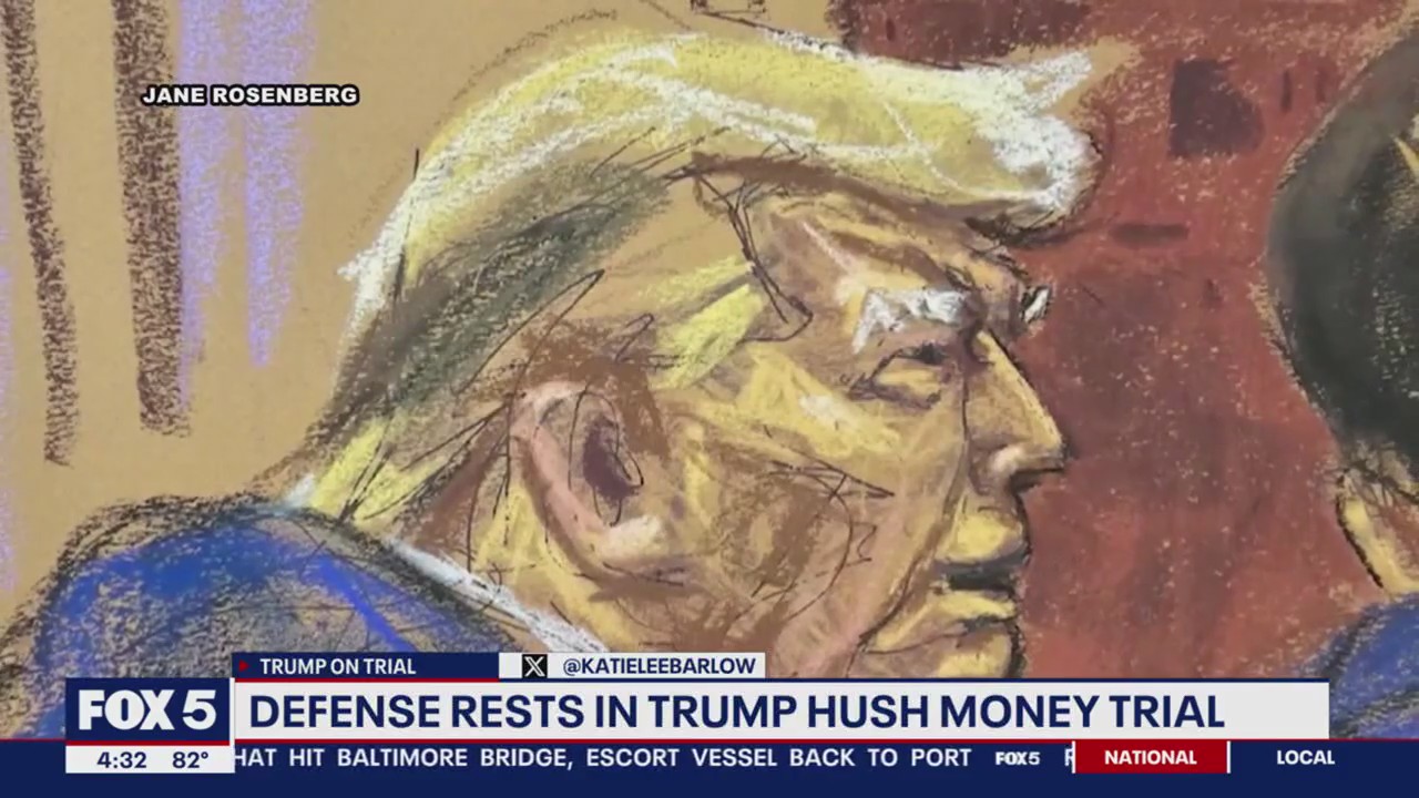 Trump trial: Defense rests