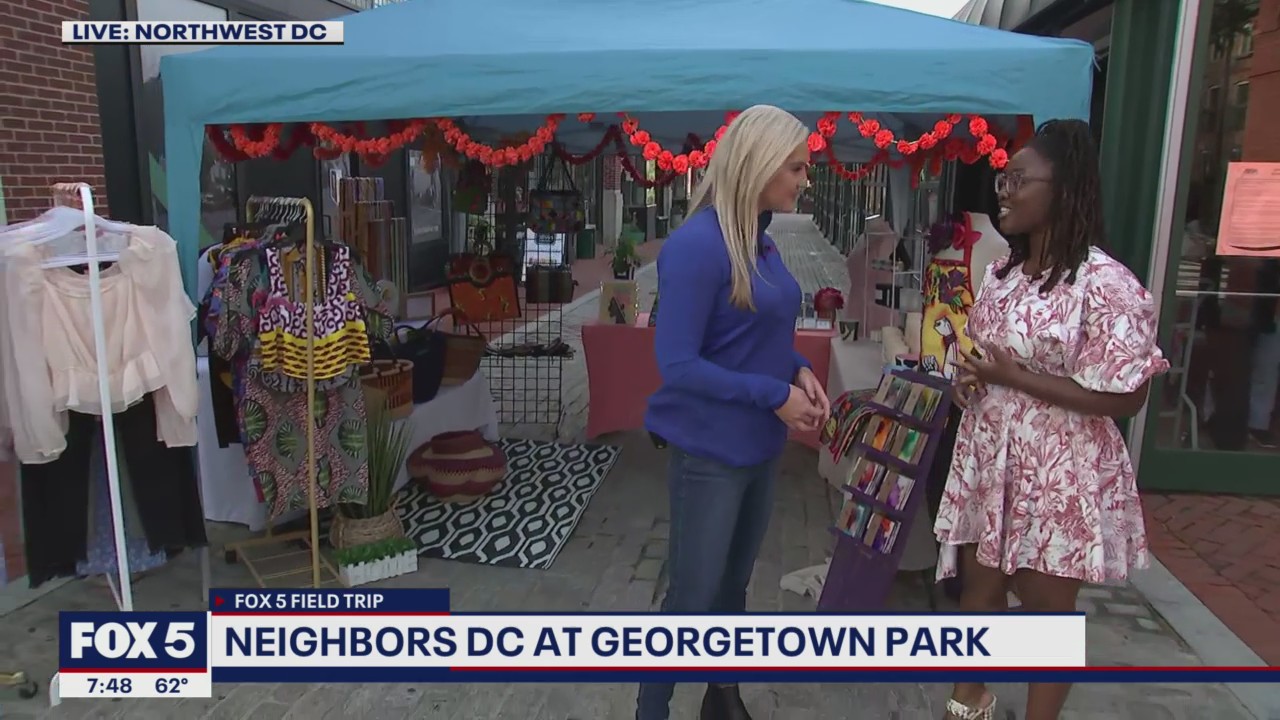 FOX 5 Field Trip: Neighbors DC at Georgetown Park