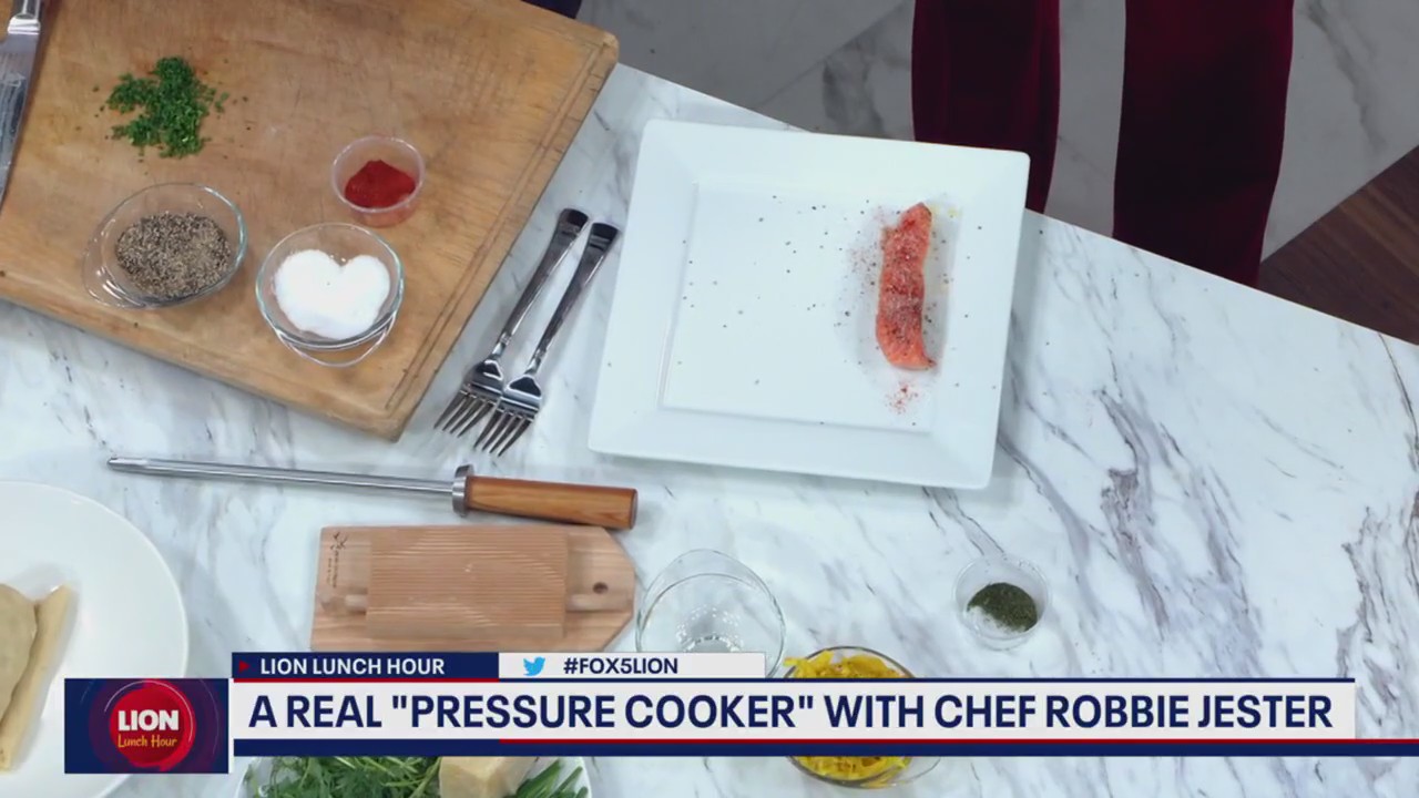 Making the perfect salmon with Chef Robbie Jester
