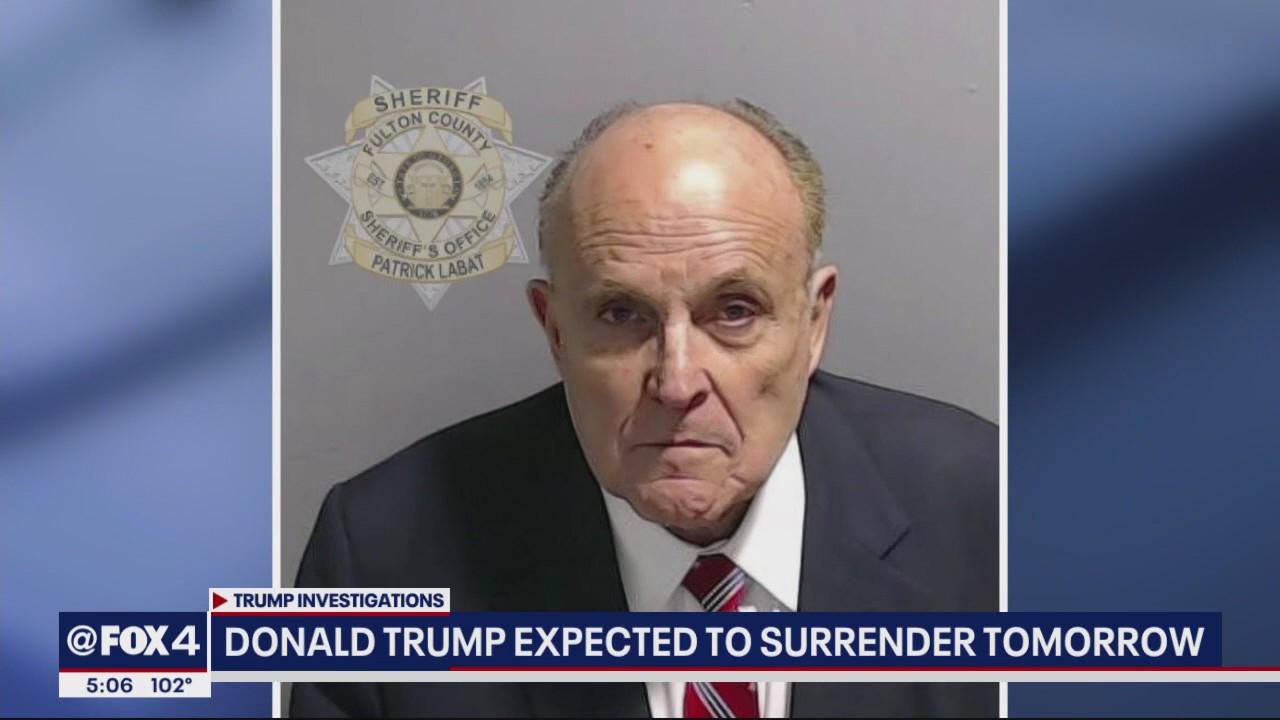Donald Trump expected to surrender Thursday