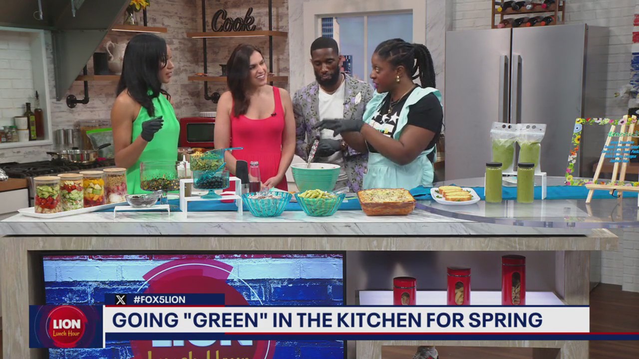 Going ‘green’ in the kitchen for spring