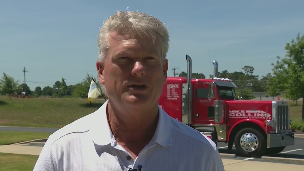 Georgia Congressional candidate Mike Collins says momentum is behind his campaign