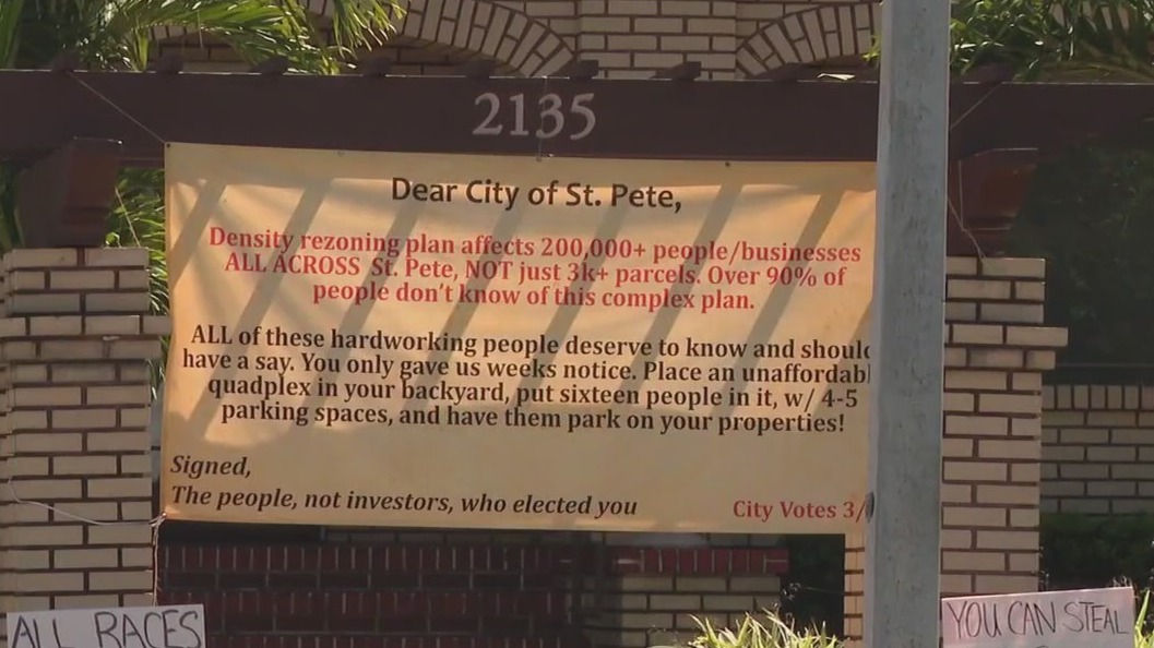 Multi-unit homes on single lots up for vote in St. Pete