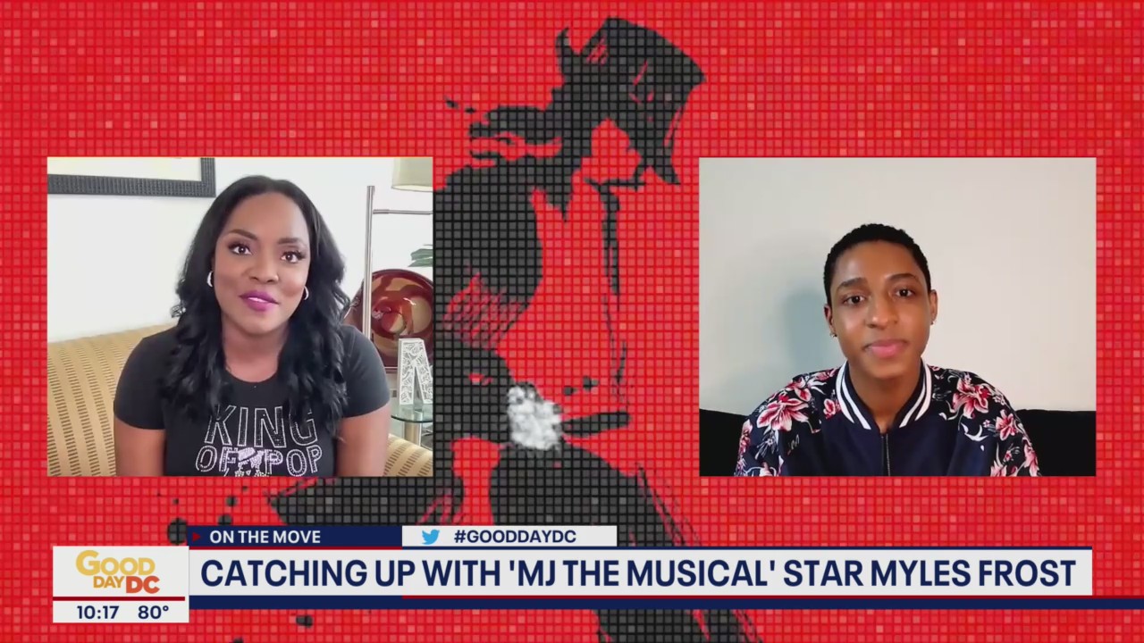 Catching up with 'MJ The Musical' star Myles Frost