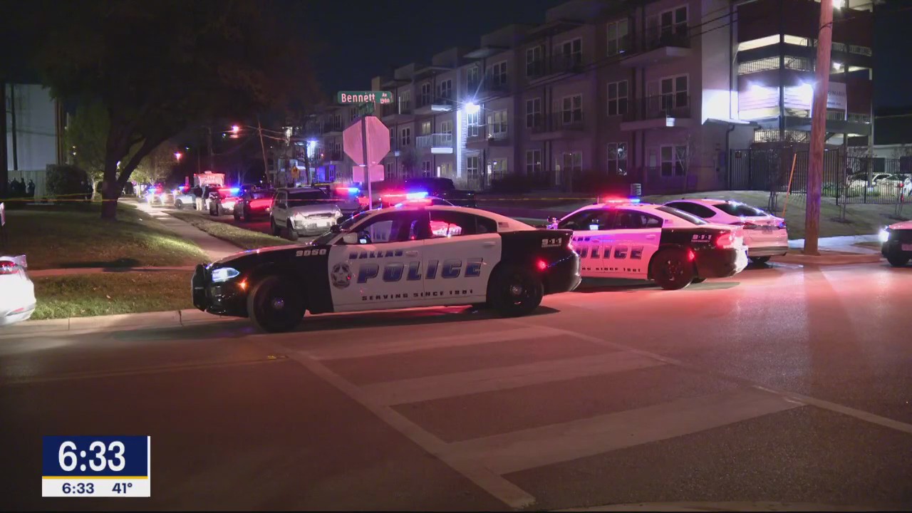 Dallas police shoot armed man during struggle