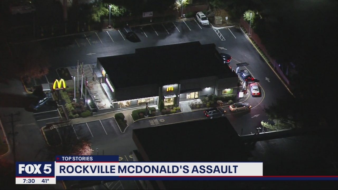 Person assaulted at McDonald's restaurant in Rockville, police say