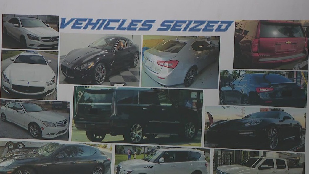 Authorities arrest 23 people in car theft ring