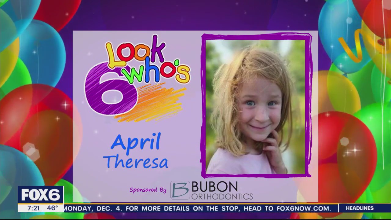 Look who's 6 on Sunday, Oct. 15, 2023