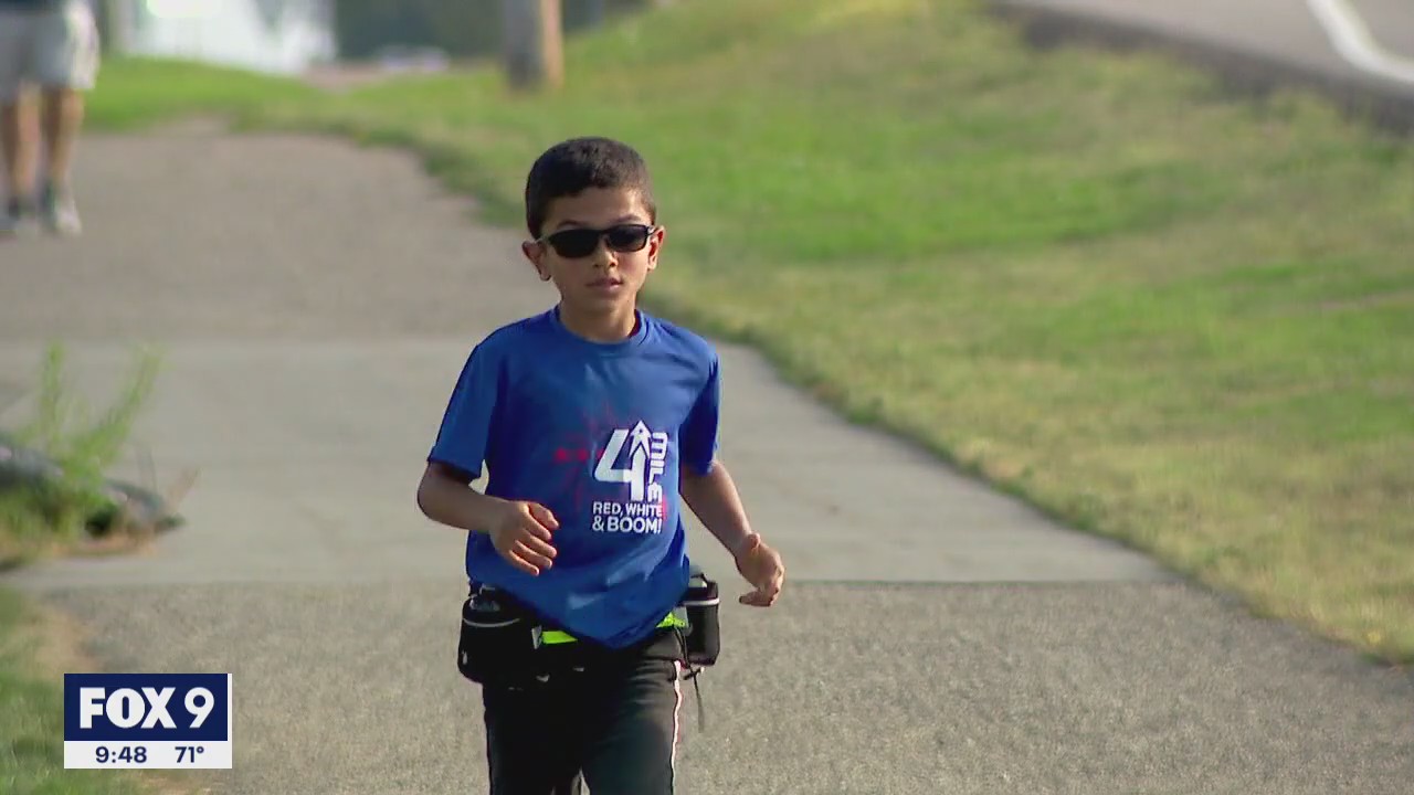 9-year-old runner ready to go the distance at Twin Cities Marathon