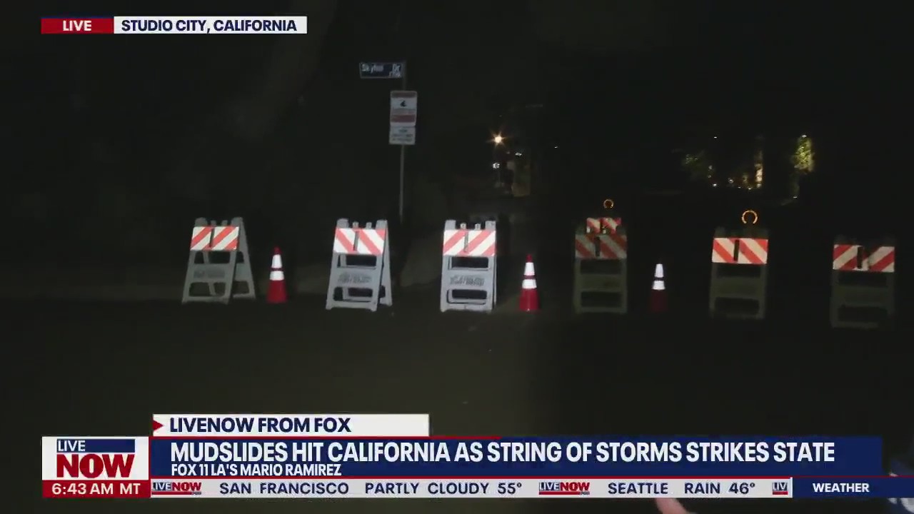 Flooding remains in LA area in wake of major mudslide