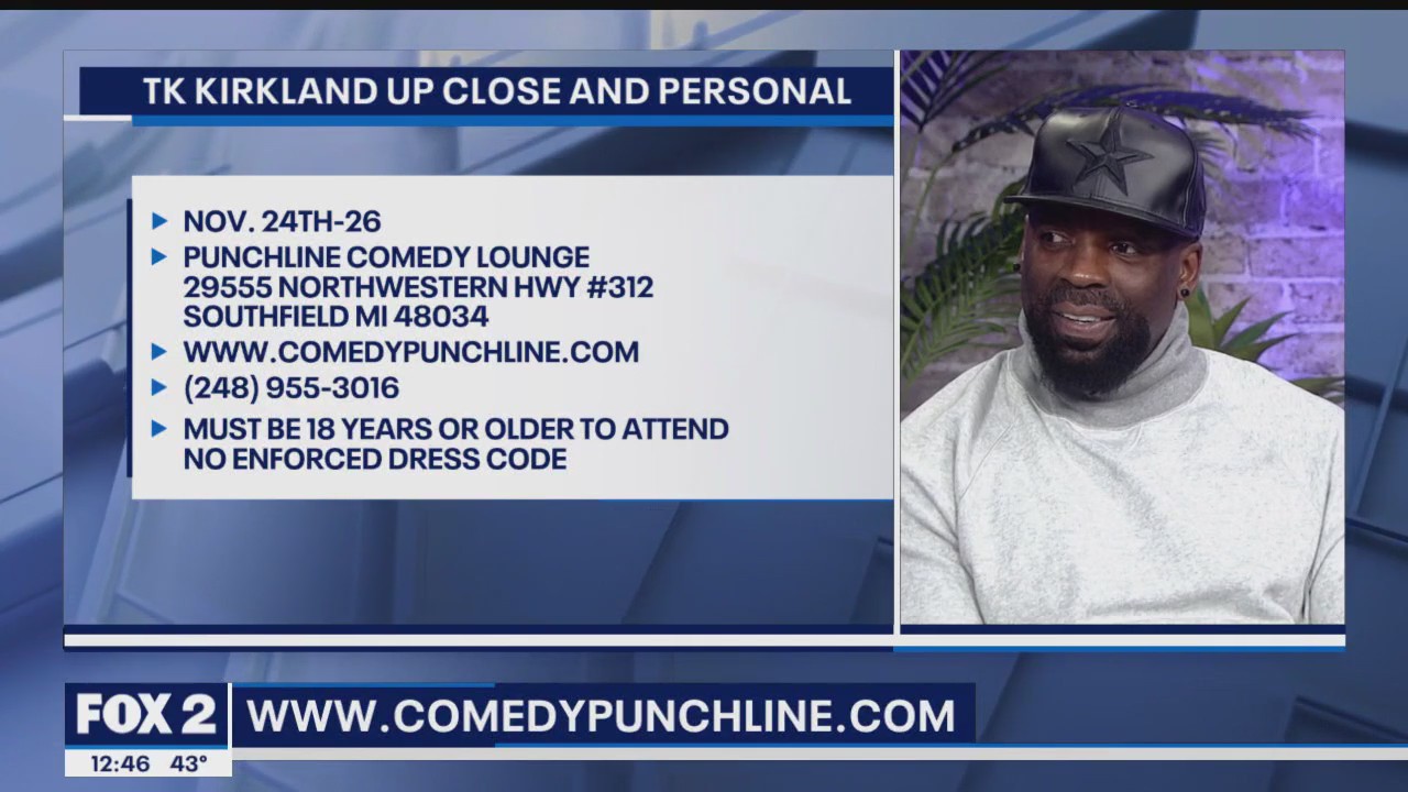 TK Kirkland Comedy Shows