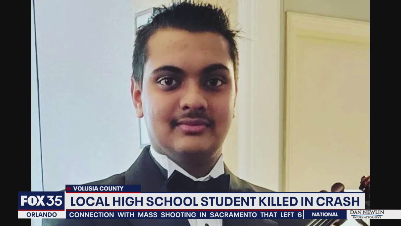 Florida high school student killed in crash