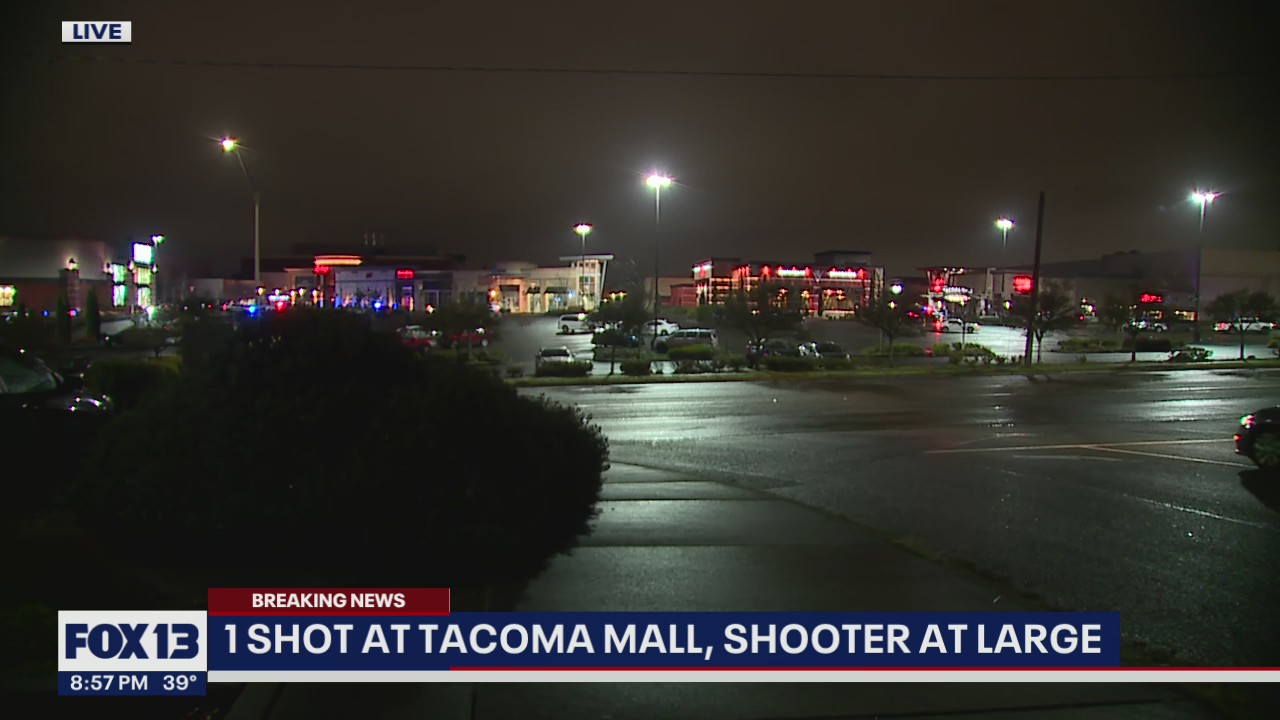 Large police presence at Tacoma Mall after shooting