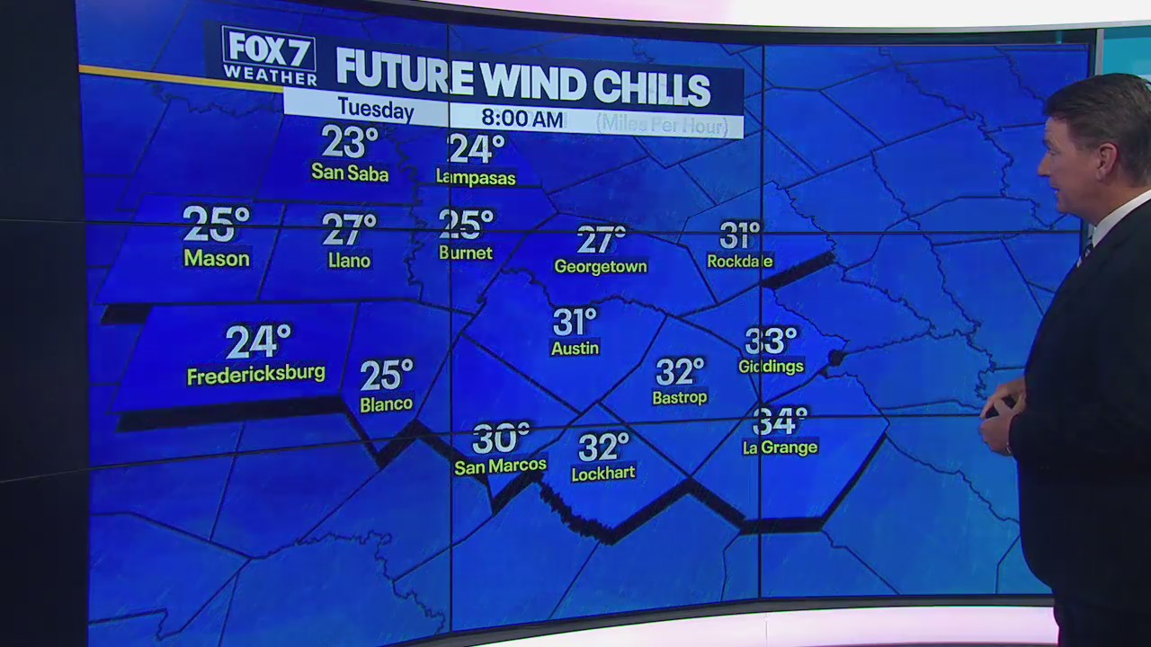 Rain is gone, but cold remains all week