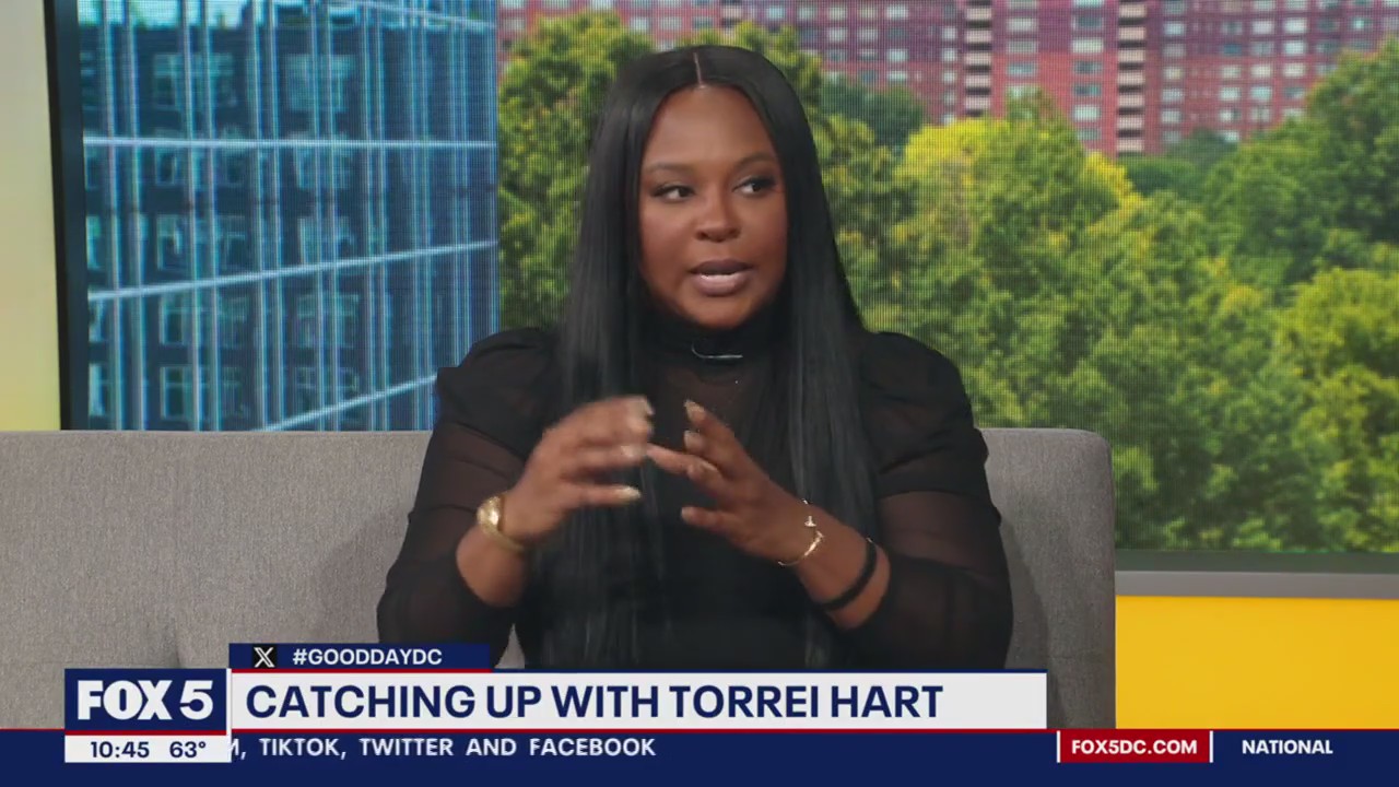 Torrei Hart shares laughs and more on GoodDayDC