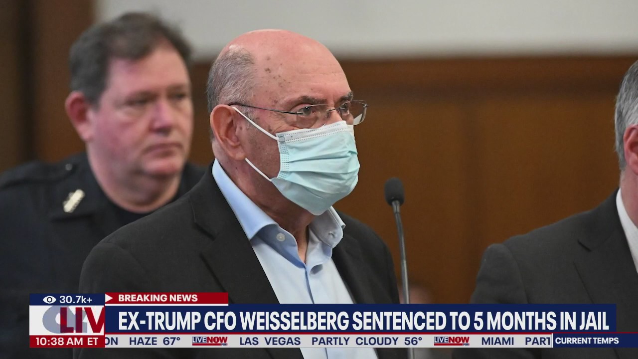 Ex-Trump CFO sentenced to 5 months
