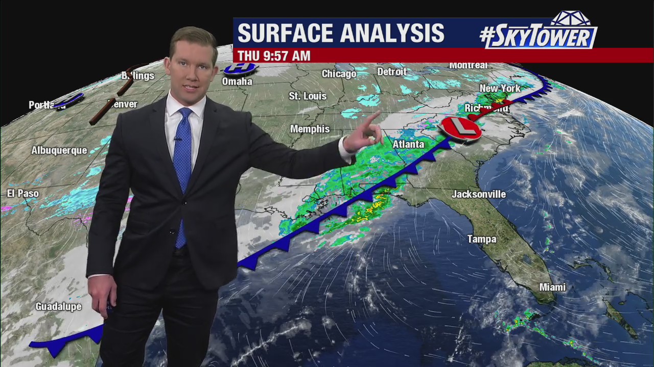 Thursday afternoon forecast