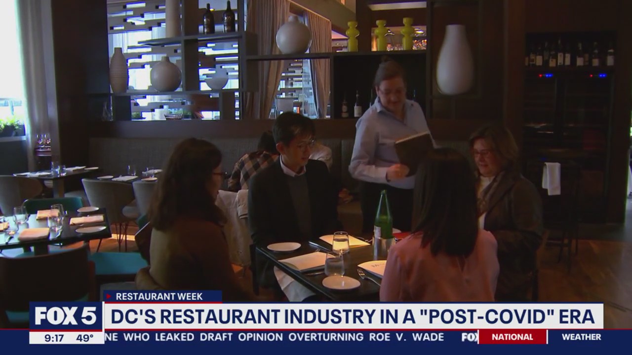 DC area celebrates Restaurant Week as industry continues to emerge from COVID-19 pandemic