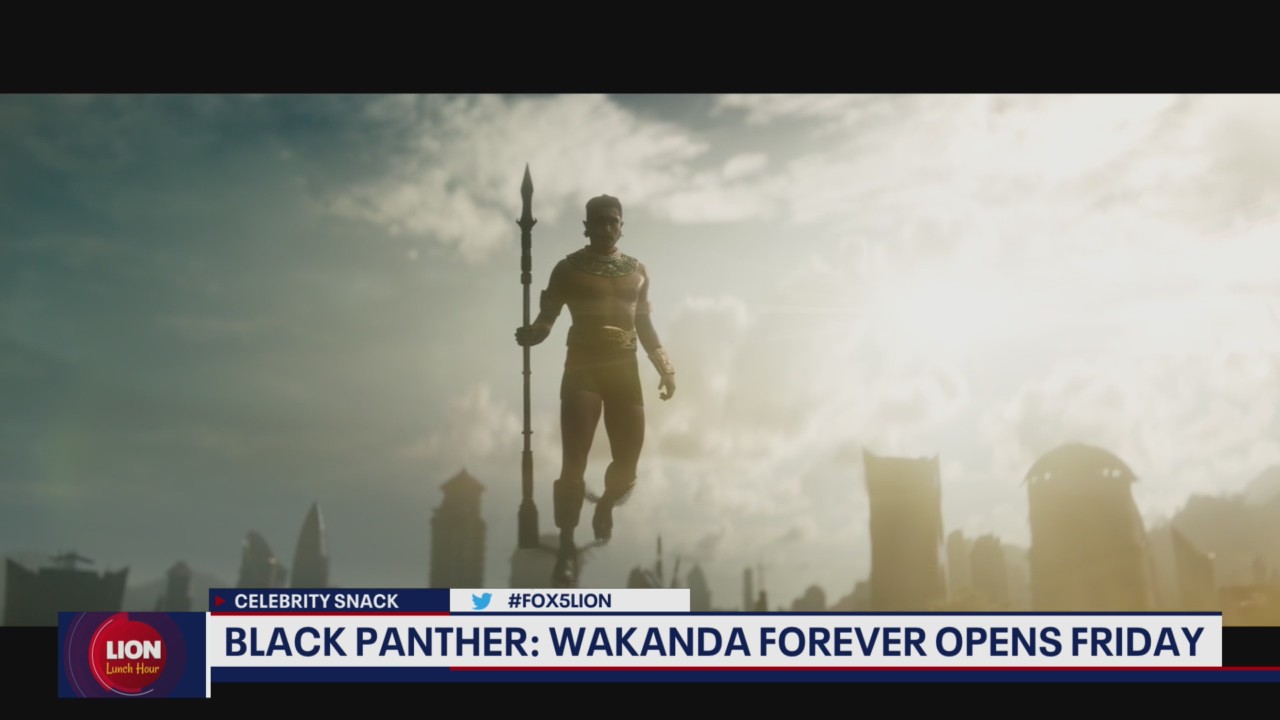"Black Panther: Wakanda Forever" opens Friday
