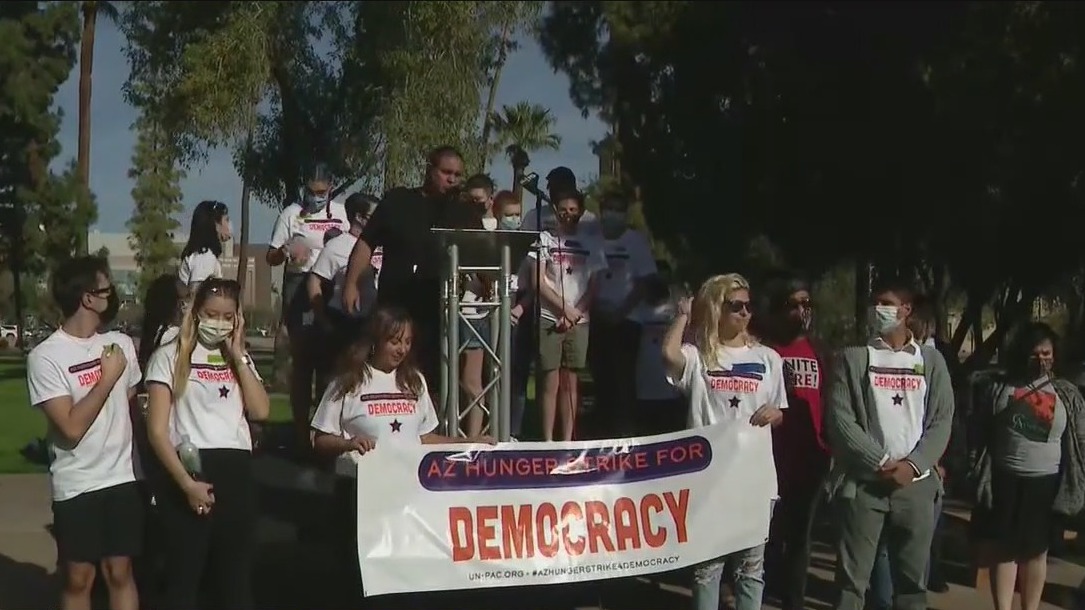 Arizona group launches hunger strike over voting rights bill
