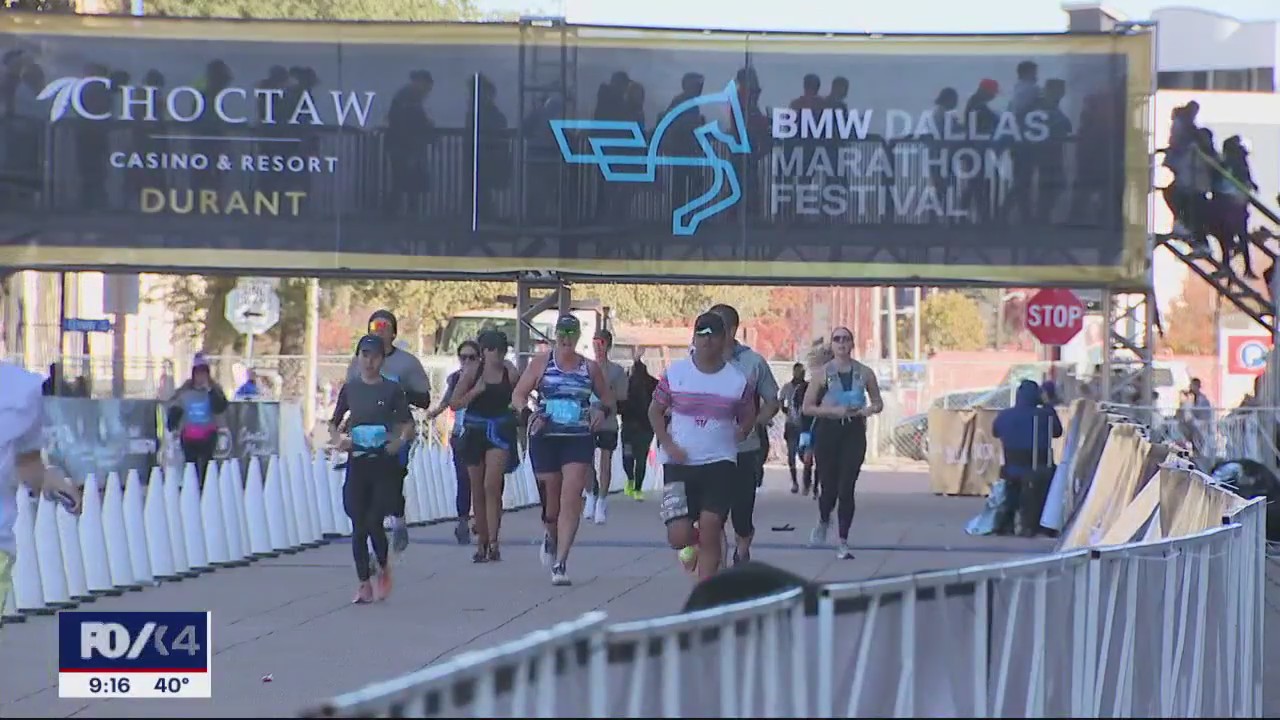 30,000 people take part in BMW Dallas Marathon events