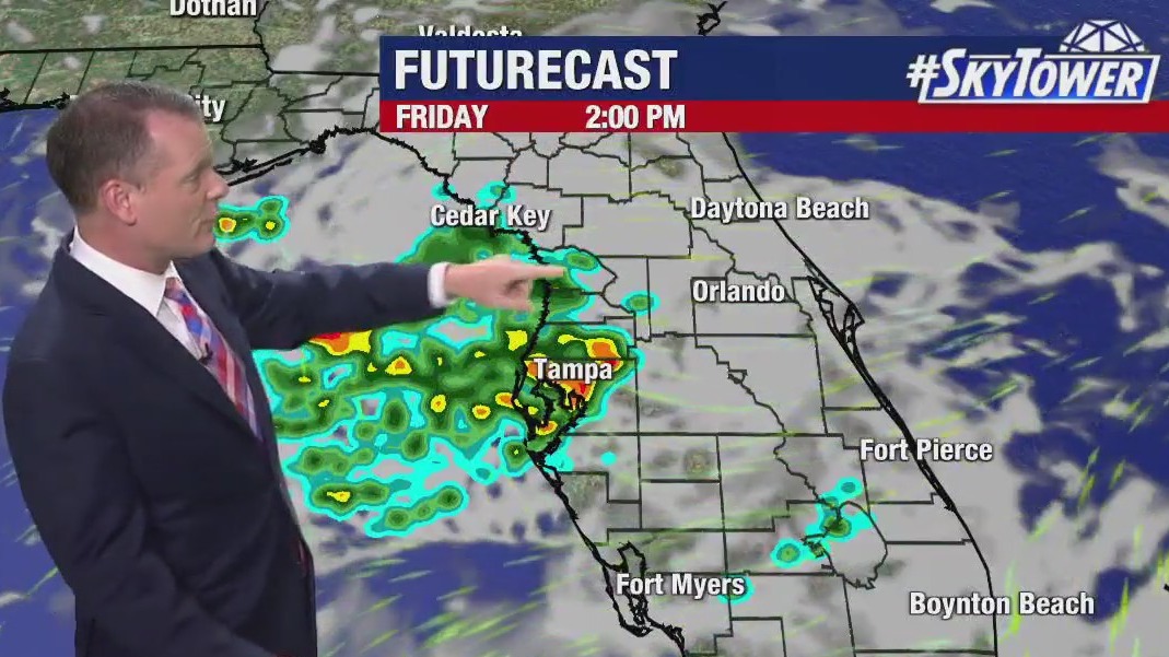 Friday morning forecast
