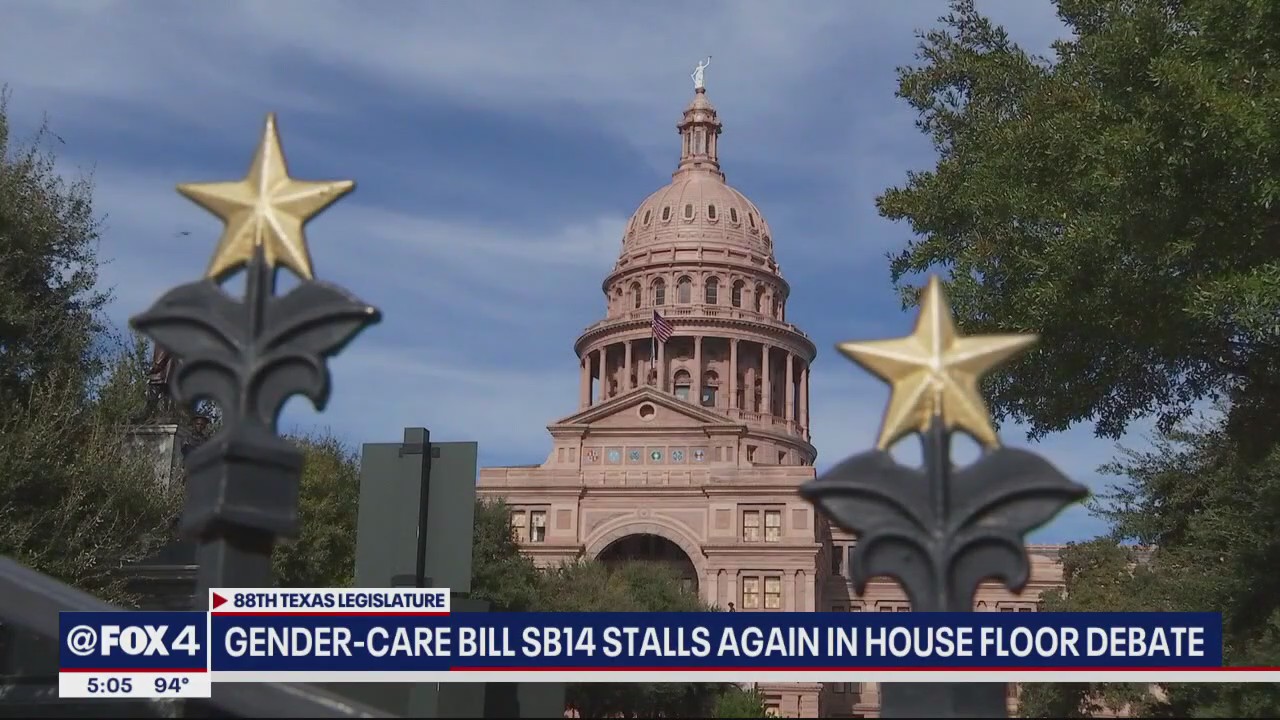Bill banning gender-affirming care for children again stalls in Texas House