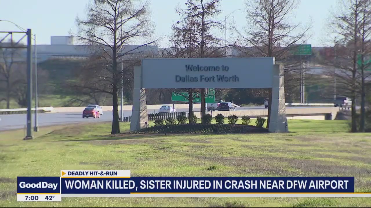 Woman killed in hit-in-run crash near DFW Airport