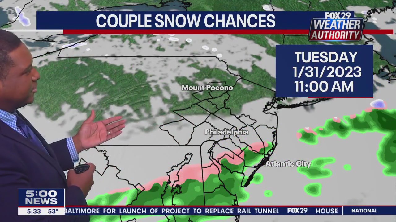 Weather Authority: Monday, 5 p.m. update