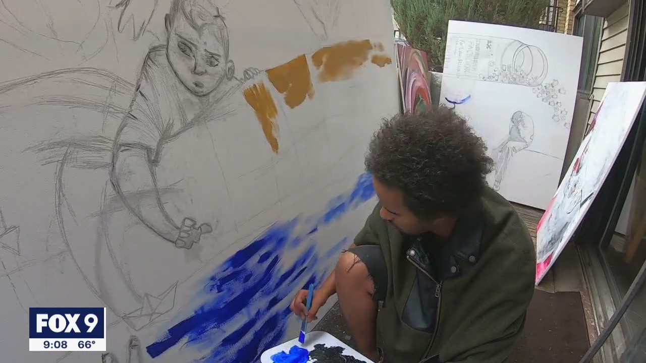 Local Somali Minnesotan artist makes a comeback after overdose