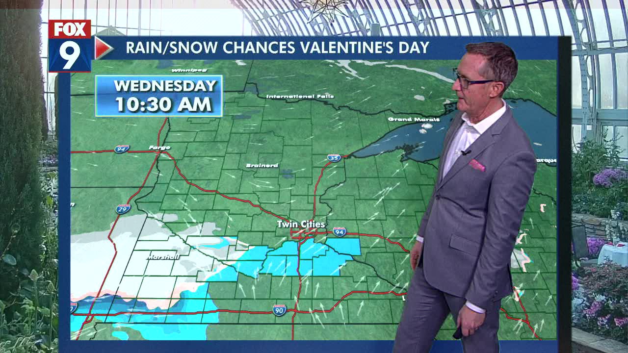 Minnesota weather: Valentine's Day snow?