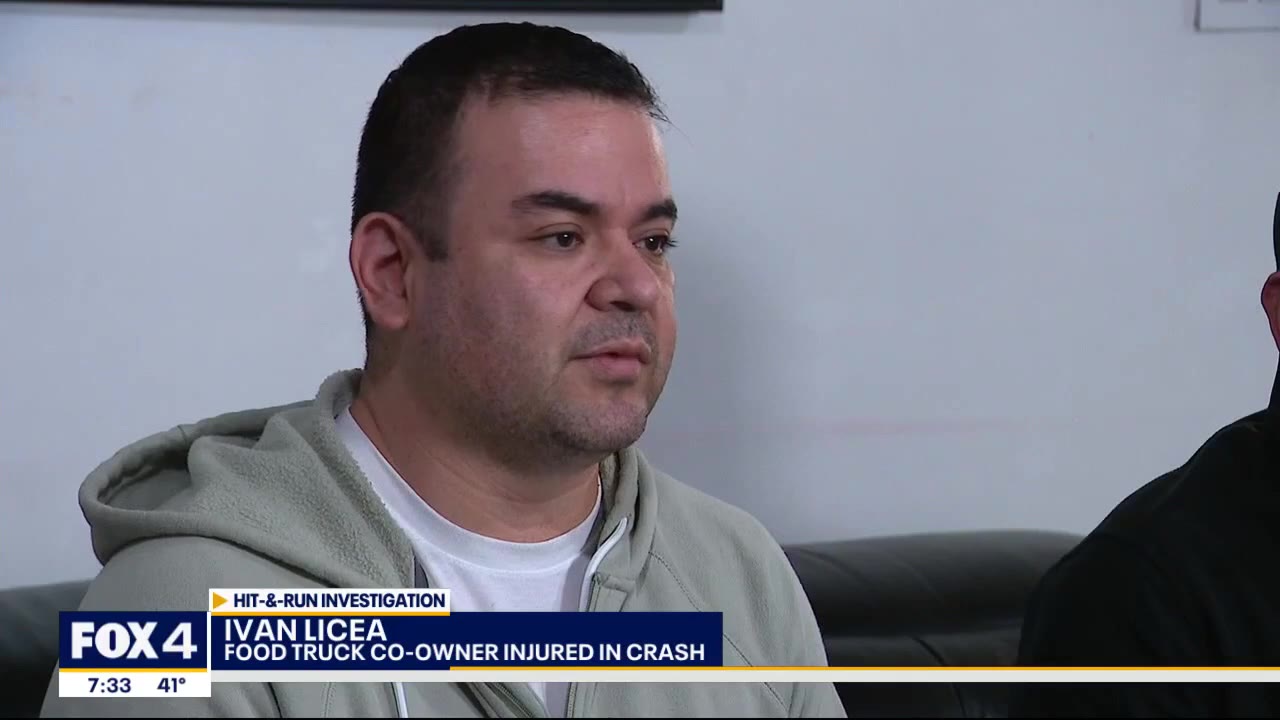 Food truck owner injured in hit-and-run crash