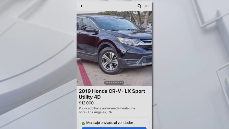 Facebook Marketplace car buying scam