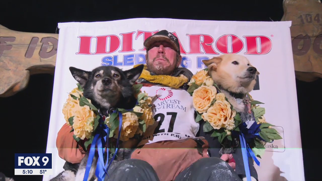 Iditarod winner: Brent Sass wins 50th anniversary race