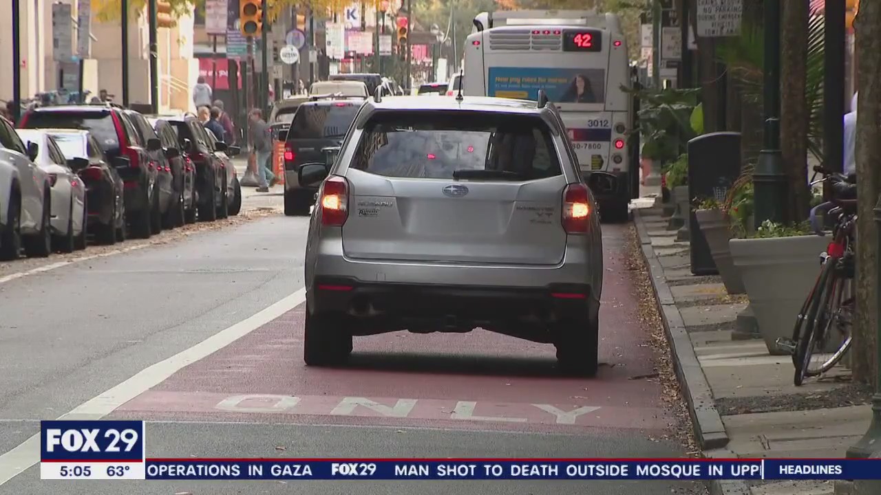 SEPTA may start using cameras to ticket cars blocking bus lanes