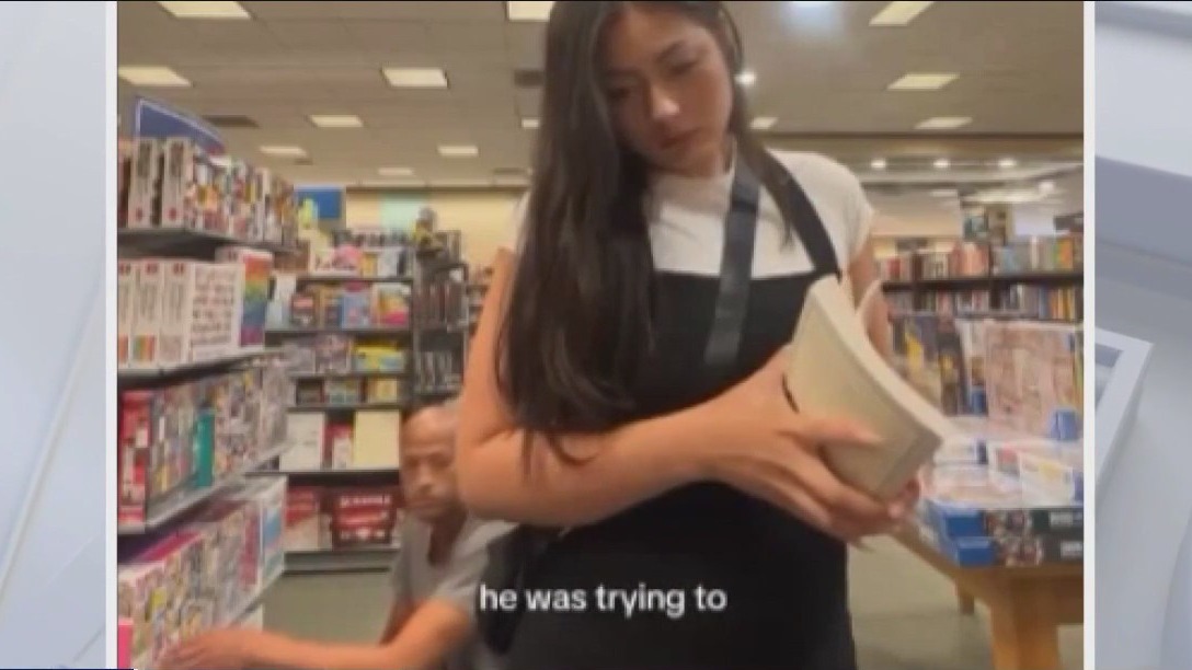 Man 'sniffing' woman free despite record