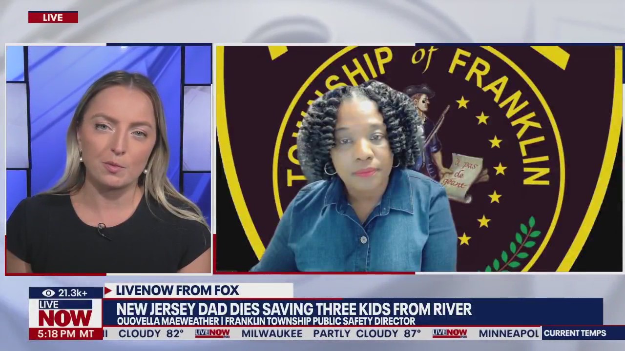 NJ dad dies trying to save 3 children from river