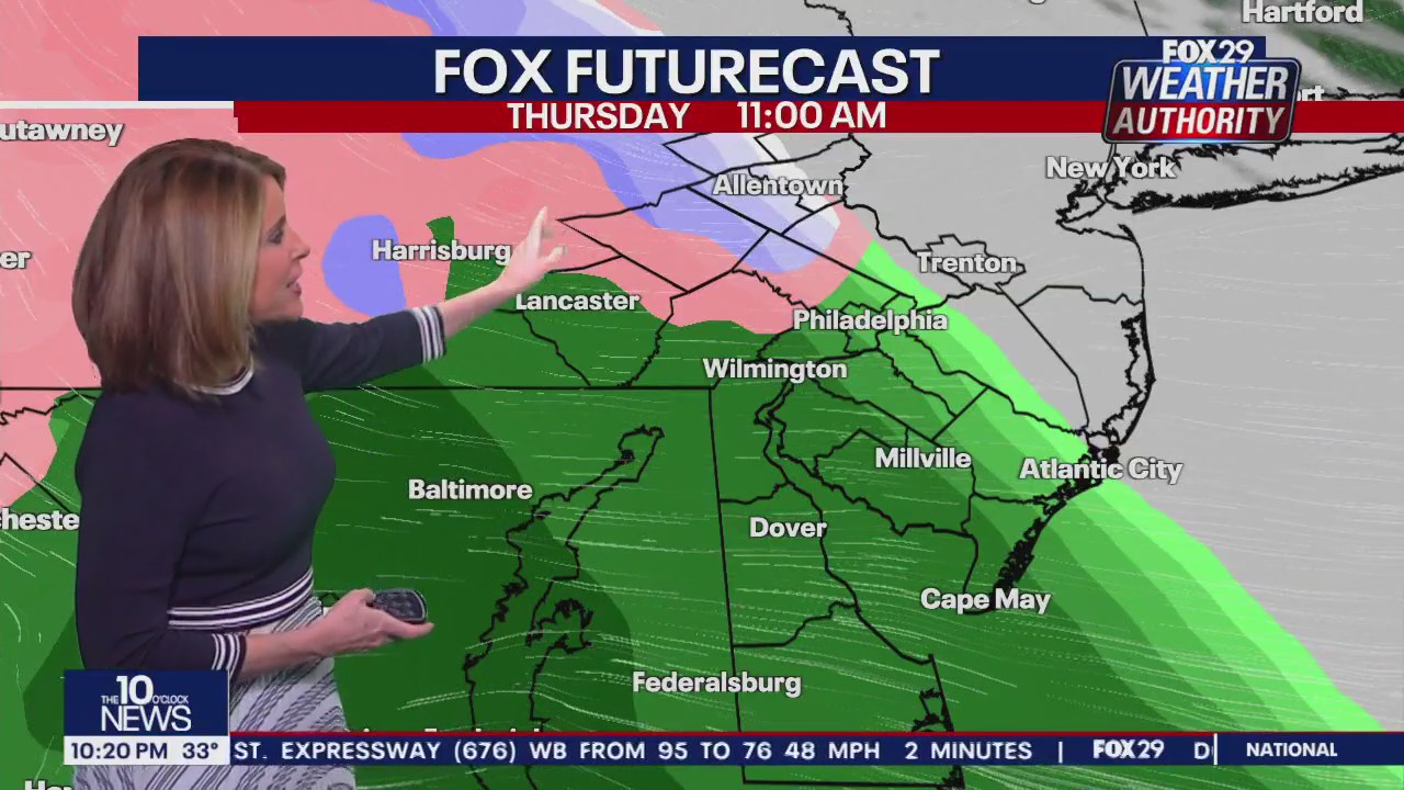 Weather Authority: Tuesday, 10 p.m. update