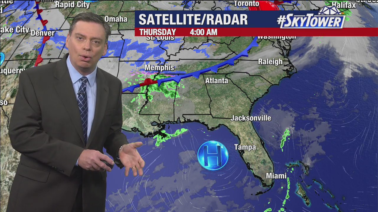 Thursday morning forecast