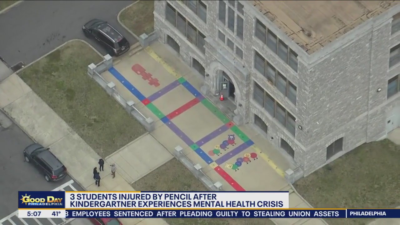 3 kindergarteners injured by pencil after classmate experiences mental health crisis