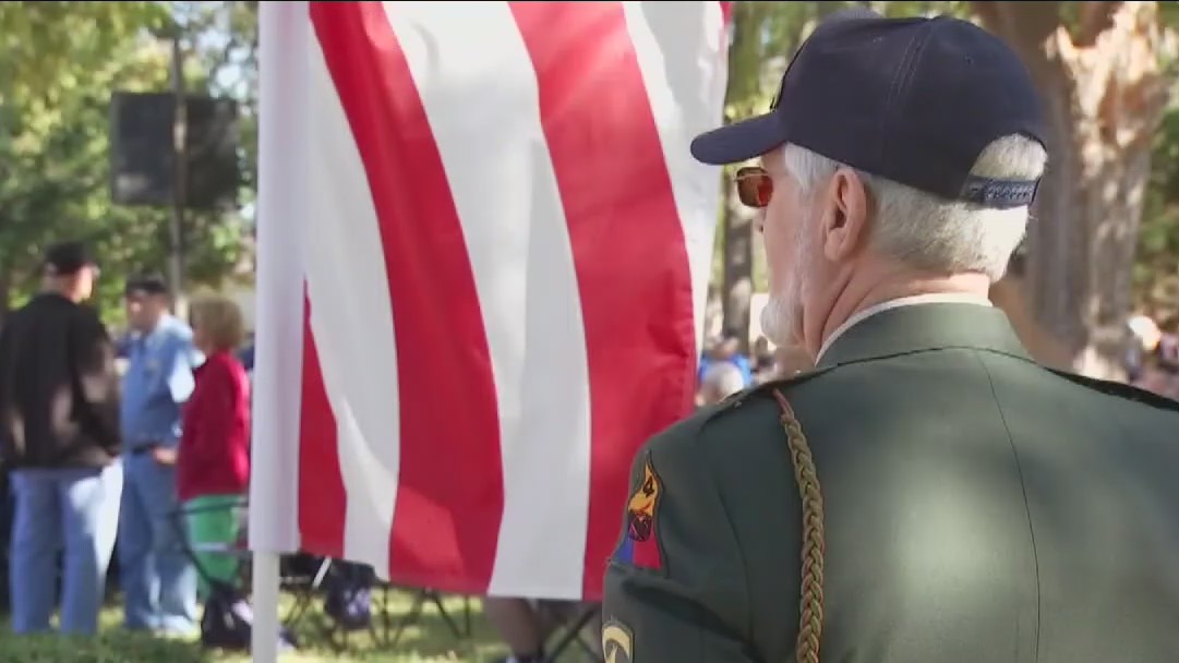 Veterans honored during ceremony in Georgetown for Veterans Day