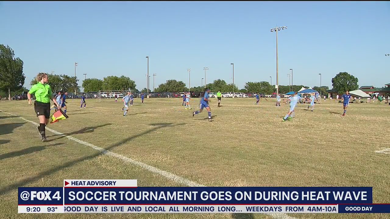 Despite heatwave, Cleburne soccer tournament goes on