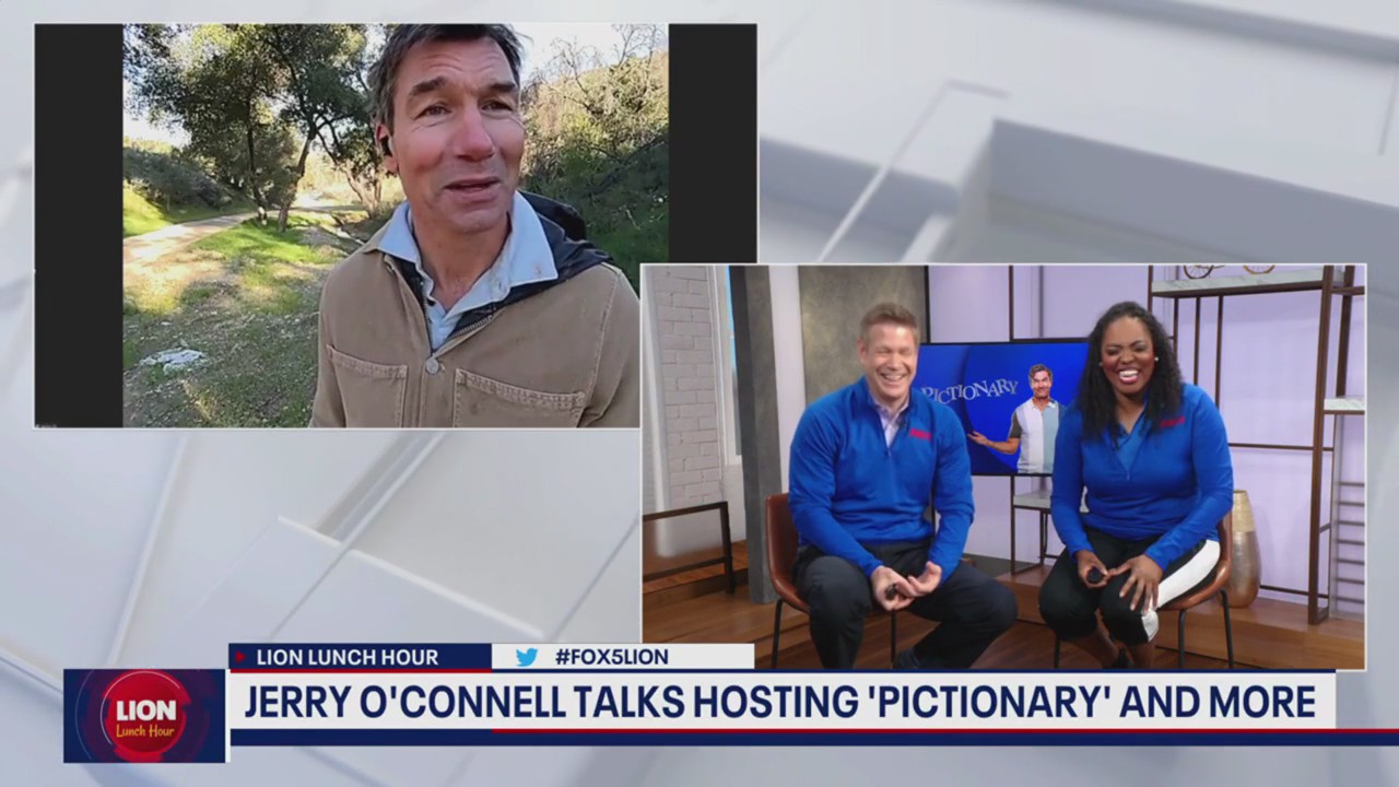Jerry O'Connell talks hosting 'Pictionary' and more