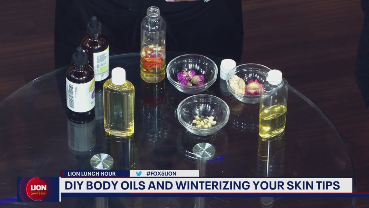 DIY body oils and winterizing your skin