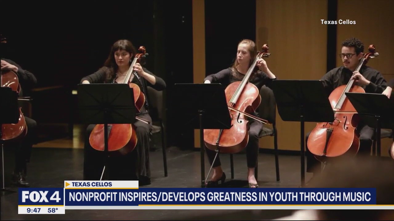 Texas Cellos working to inspire young musicians