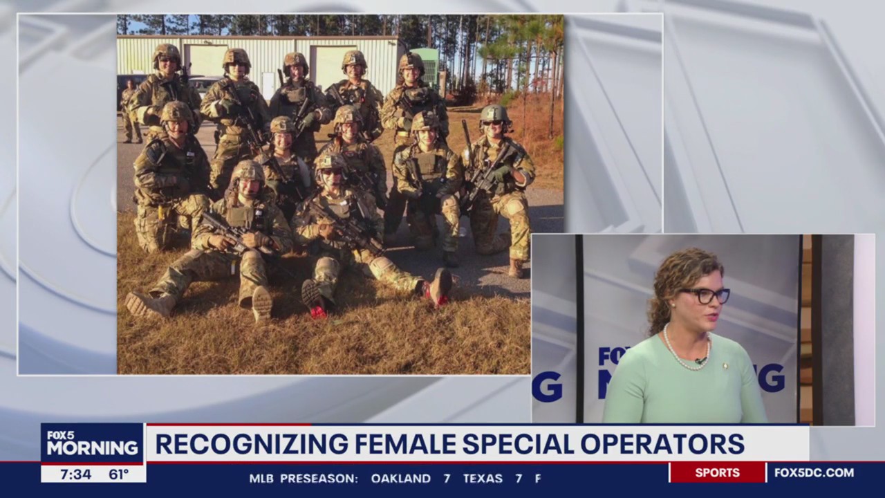 Recognizing female special operators