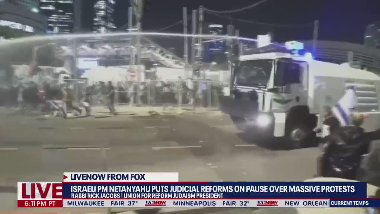 Israeli unrest: Massive protests put judicial reform on pause, country at standstill