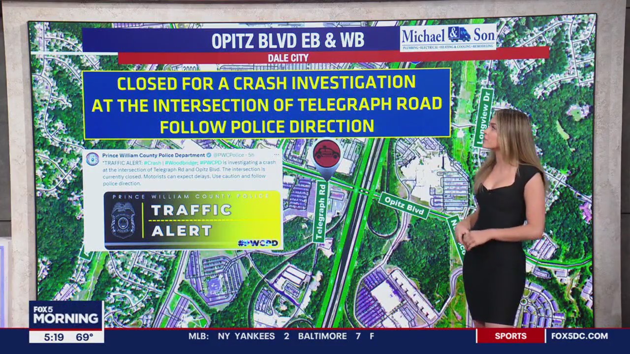 2 hurt when ambulance responding to call collides with vehicle in Woodbridge