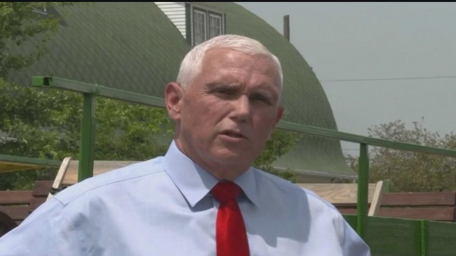 Pence reacts to Trump arraignment