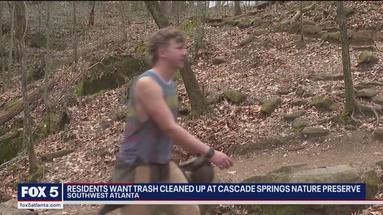 Efforts to clean up Cascade Springs Nature Preserve